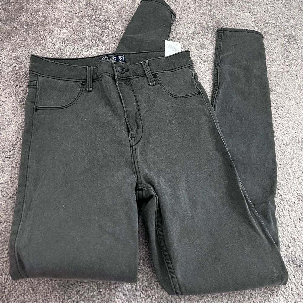 High rise stretchy jeans from Abercrombie